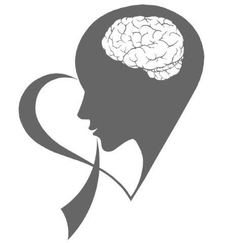 Outline of person brain is showing